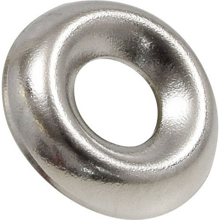 Hillman Flat Washer, , Steel Nickel Plated Finish, 10 PK 6673